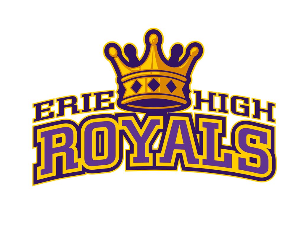  Erie High Royals logo